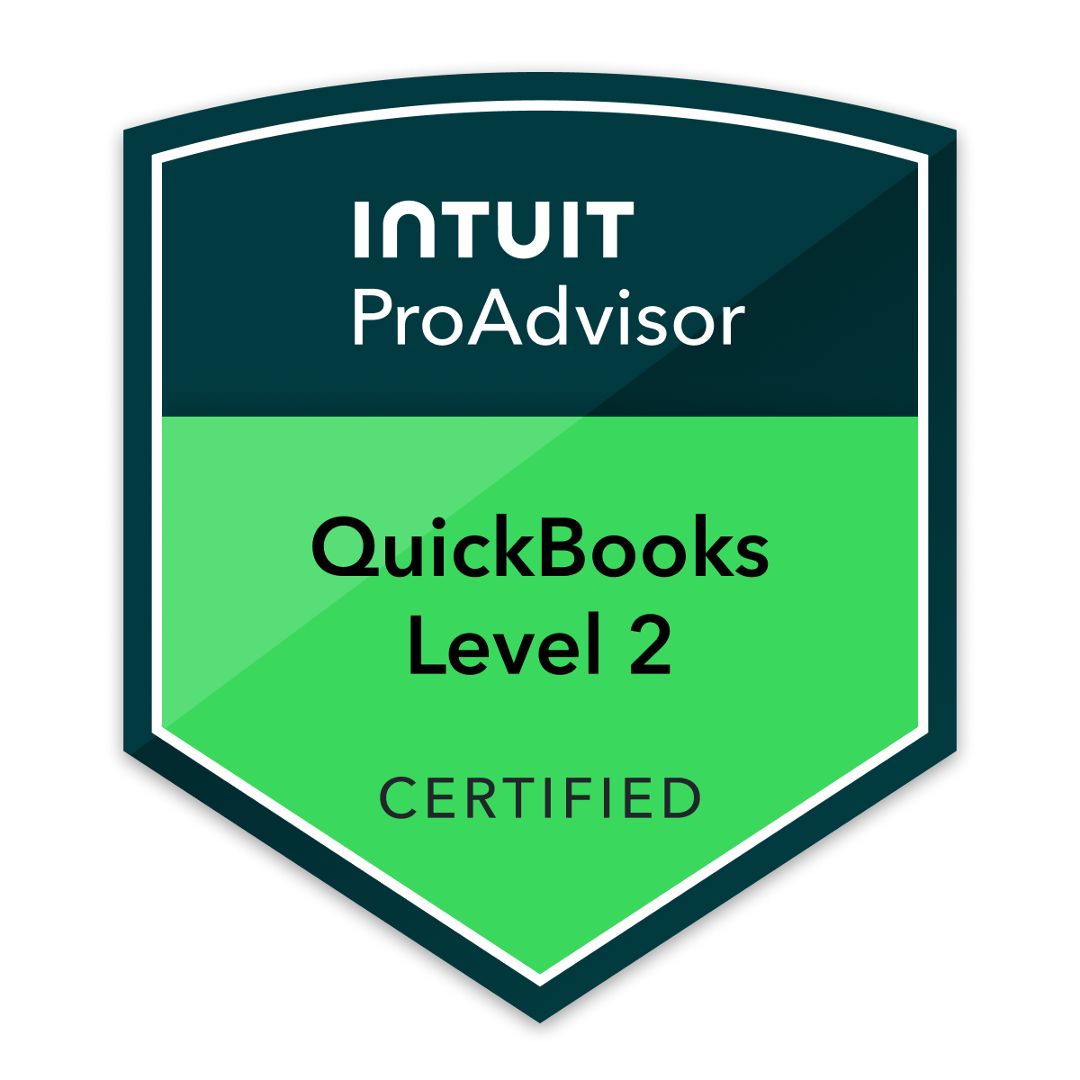 QuickBooks Online ProAdvisor Level 2 Certified
